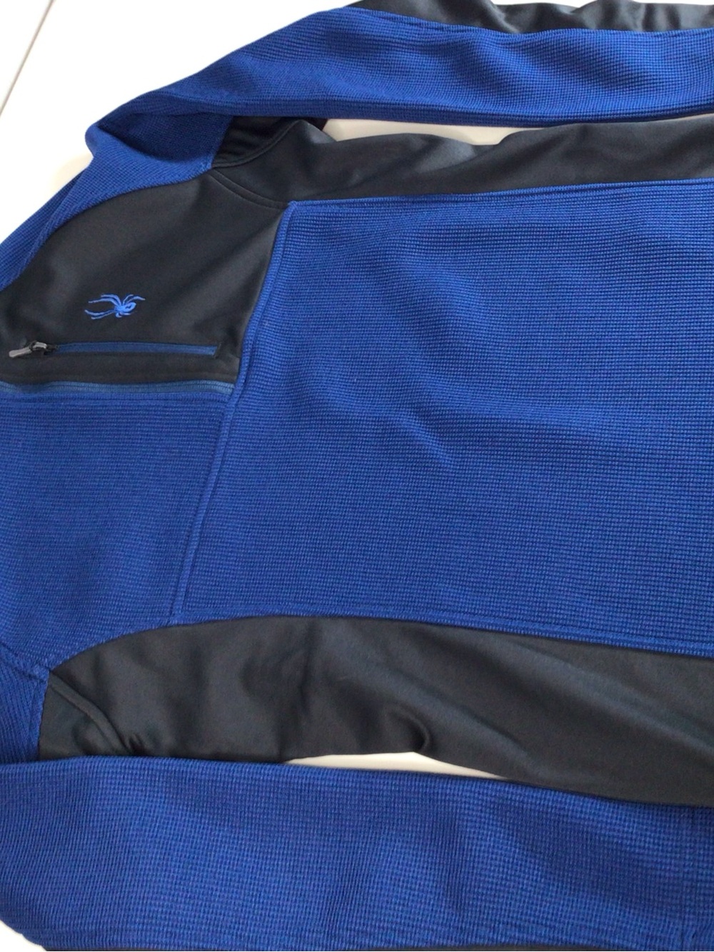 Spyder Blue and Black Men's Performance Jacket